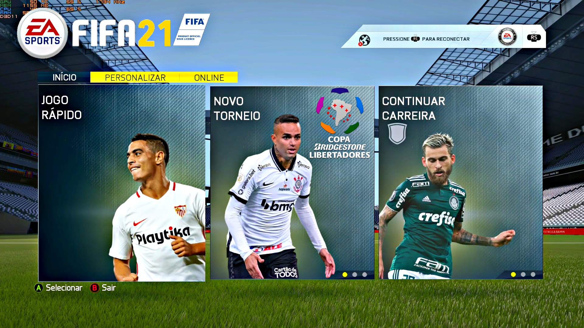 FIFA 21 APK Mod Download para Android - Brasileirão